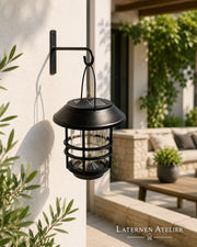 Solar-Hängelaterne Warmweiß für Garten & Zaun
