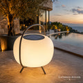 Windlicht modern Solar für Garten & Terrasse
